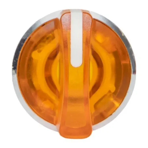 Механизм переключателя исполнительный ХB4 желт. на 3 положения возвратный без фиксации с подсветкой с короткой ручкой PROxima EKF XB4BD3L-Y фото 3