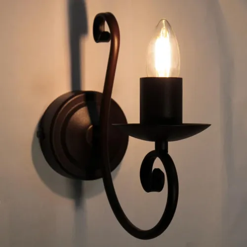 Светильник НББ 01-60-153 "Вилла" 511 E27 матов. корич. (инд. упак.) Элетех 1005404577 фото 3