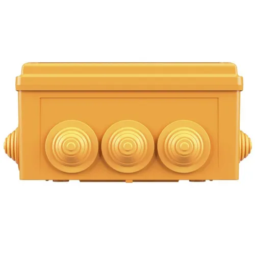 Коробка ответвительная FS 150х110х70мм IP56 5п 450В 30А 16кв.мм с кабельными вводами и клеммниками пластик. DKC FSB21516 фото 2