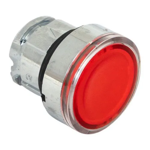 Механизм кнопки исполнительный XB4 красн. плоский возвратный без фиксации с подсветкой IP65 EKF XB4BW-R-65 фото 6