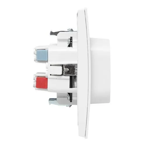 Розетка 2-м СП Стокгольм 16А IP20 с заземл. защ. шторки бел. PROxima EKF EXR16-128-10 фото 2