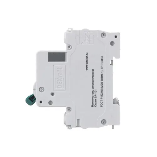 Выключатель автоматический модульный 2п C 63А 4.5кА ВА-101 DEKraft 11072DEK фото 4