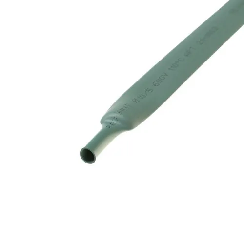 Трубка термоусадочная ТУТ нг 10.0/5.0 зел. 1м REXANT 21-0003 фото 2