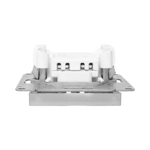 Выключатель 1-кл. СП Эпика с подсветкой механизм алюм. EKF UP1-SWA-14 фото 4