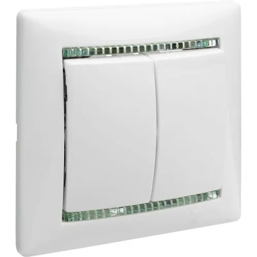 Рамка 1-м Valena бел./крис. Leg 774461 фото 25