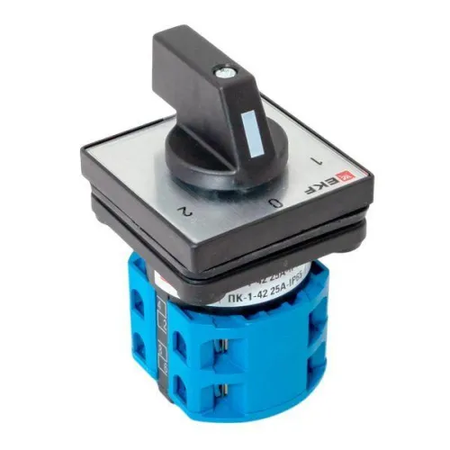 Переключатель кулачковый ПК-1-42 2п 25А "1-0-2" IP65 EKF pk-1-42-25-65 фото 8