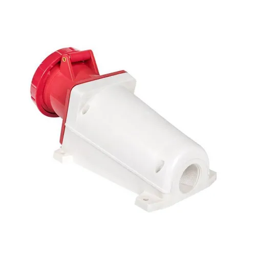 Розетка наружн. уст. 63А 380В 3P+РЕ IP67 (134) EKF ps-134-63-380 фото 2