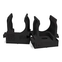 Держатель для труб (клипса) d16мм для монтажного пистолета атмосферостойкая черн. Промрукав PR13.0405