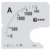 Шкала сменная для A961 1500/5А-1.5 PROxima EKF s-a961-1500