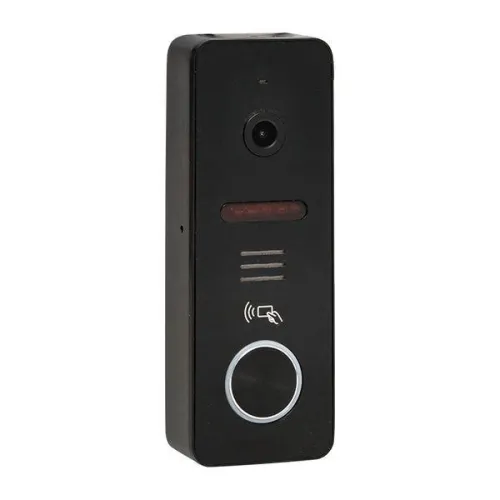 Видеопанель вызывная CPV-02 1000TVL IP65 со считыв. ключей 4пр. черн. EKF int-cpv-02