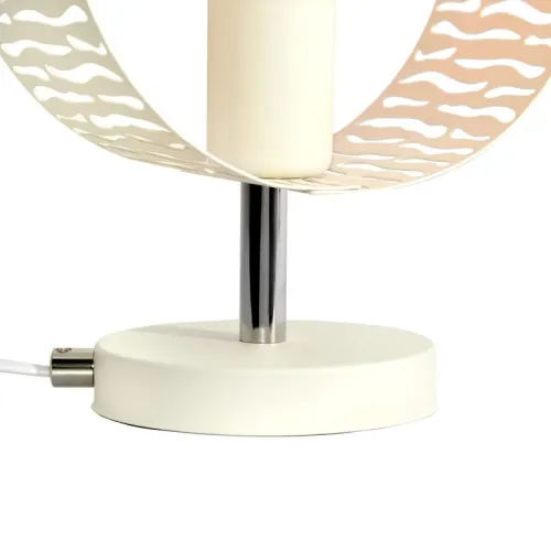 Светильник "Дакар" ННБ 63-60-020 (ИМ) настольный шнур бел. бел. муар Элетех 1005405061 фото 2