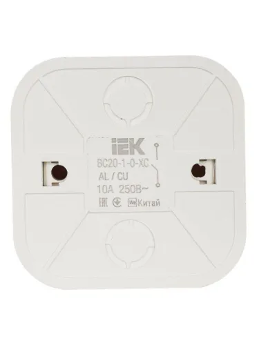 Выключатель 1-кл. ОП GLORY 10А ВС20-1-0-ХС сосна IEK EVH10-K34-10 фото 3