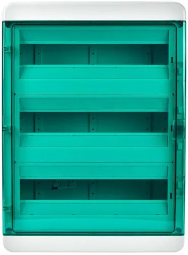 Корпус КМПн-54 TEKFOR IP65 зел. прозр. дверь пластик. IEK TF5-KP72-N-54-65-K03-K06 фото 2