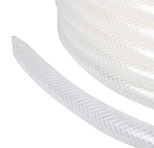 Шланг поливочный "Силикон" трехслойный армированный 3/4дюйм 50м прозр. Вихрь 73/7/2/32 фото 4