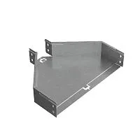 Переходник для лотка центральный 80х100-400 сталь 1мм "ПЛЮС" PDplus80-100-400-C КМ PL0788