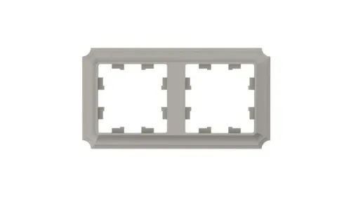 Рамка 2-пост. AtlasDesign Antique универс. шампань SE ATN100502