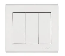 Выключатель 3-кл. Manolya 1вх. 3вых. бел. Makel 41001091