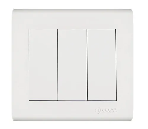 Выключатель 3-кл. Manolya 1вх. 3вых. бел. Makel 41001091