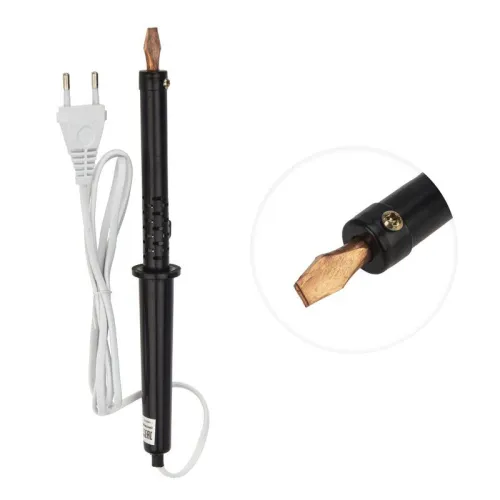 Паяльник ПП (ЭПСН) 100Вт 220В пластик. ручка Rexant 12-0291-1 фото 2