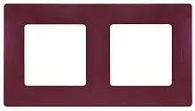 Рамка 2-м Etika сливовый IEK 672562