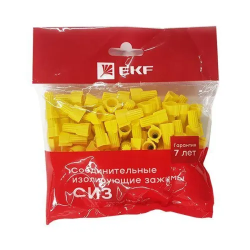 Соединитель проводов СИЗ-Л 7мм (уп.100шт) EKF plc-cl-7 фото 4