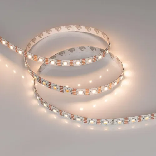 Лента светодиодная SPI-B60-10mm 12V Warm 3000К-PX1-RAM 9.3Вт/м IP20 5060 бегущий огонь (уп.5м) Arlight 037827