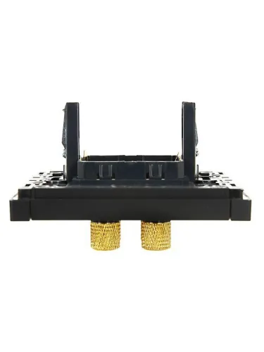 Аудиорозетка 4-м FORTE&PIANO FP139 черн. IEK FP-S40-K02 фото 3