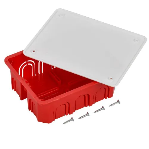 Коробка распаячная СП 120х92х45 КМ41008 для тверд. стен IEK UKT11-120-092-045-A-N фото 2