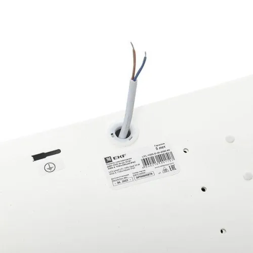 Светильник светодиодный ДВО-1005 36Вт 4000К IP40 1195х180х40 опал панель EKF LPL-1005-O-36-4000-40 фото 9