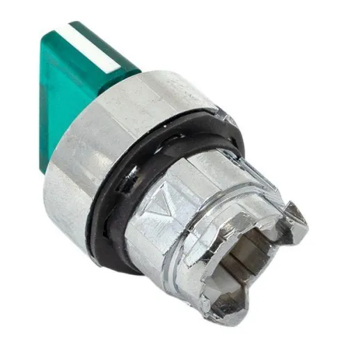 Механизм переключателя исполнительный ХB4 зел. на 2 положения возвратный без фиксации с подсветкой с короткой ручк IP65 EKF XB4BD2L-G-65 фото 3