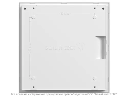 Оповещатель пожарный световой BS-VETERIS-10-F1-12 Белый свет a24641 фото 4