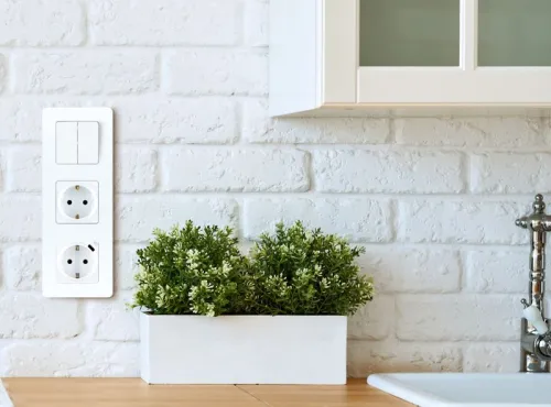 Розетка 1-м СП Inspiria 16А IP20 250В 2P+E немецк. стандарт с заряд. устройством USB тип C 1.5А 5В механизм бел. IEK 673770 фото 2