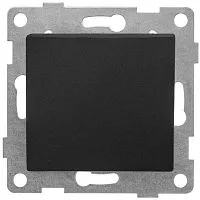 Выключатель перекрестный 1-кл. СП Bravo 10А 250В механизм графит GUSI С10В7-010