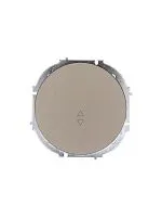 Выключатель проходной 1-кл. СП OSEN 10А IP20 механизм титан LEZARD 743-3788-105