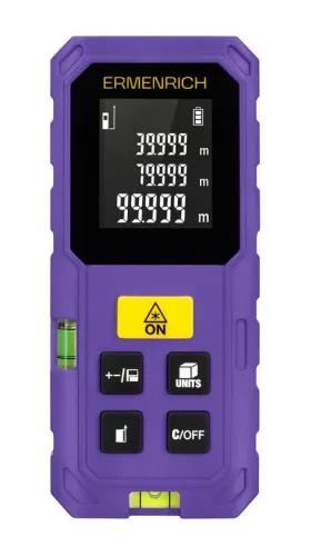 Рулетка лазерная Reel PLUS GS40 фиолет. Ermenrich 86257 фото 4