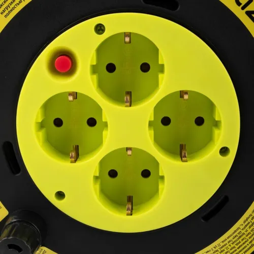 Удлинитель на катушке 4х30м с с заземл. CRG-04-3000 ФАZА 5063808 фото 6