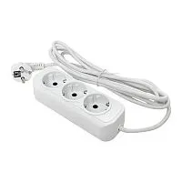 Удлинитель 3х5м с заземл. 16А IP20 Эксперт 3.0кВт ПВС 3х1 PROxima EKF UBA16-310-3-05