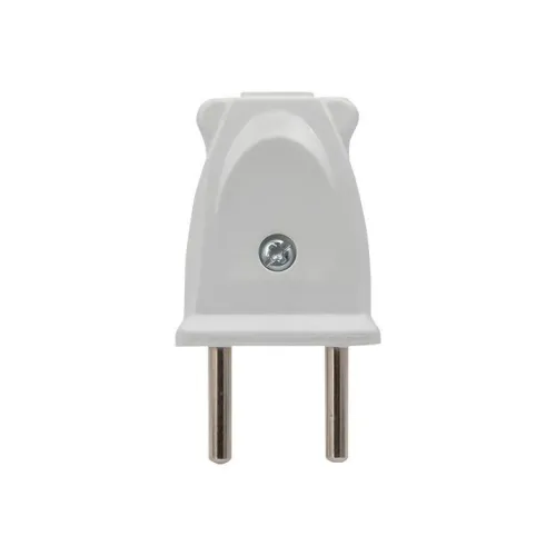 Вилка плоская 10А 250В без заземл. бел. PROxima EKF AVP10-10-rpl фото 4