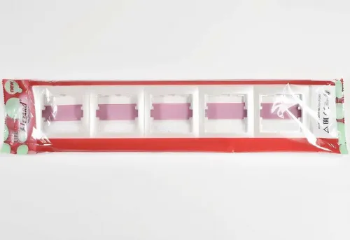 Рамка 5-м Karina Life горизонт. жемчуж./бел. перламутр LEZARD 708-3000-150 фото 4