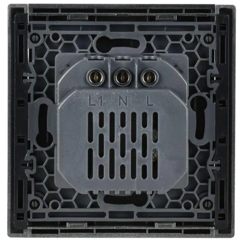 Выключатель карточный FORTE&PIANO 30А FP543 сталь IEK FP-V11-0-10-1-K46 фото 3