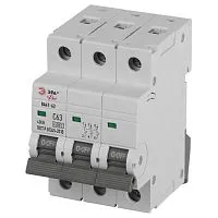 Выключатель автоматический 3п C 63А 4.5кА ВА47-63 PRO ЭРА Б0059443