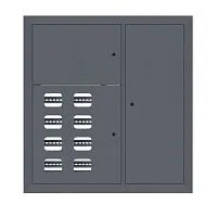 Щит этажный 8кв. RAL7024 (1000х950х150) PROxima EKF mb29-v-8-ral7024