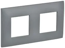 Рамка 2-м SKANDY SK-F02Gr сер. IEK SK-M22-K03