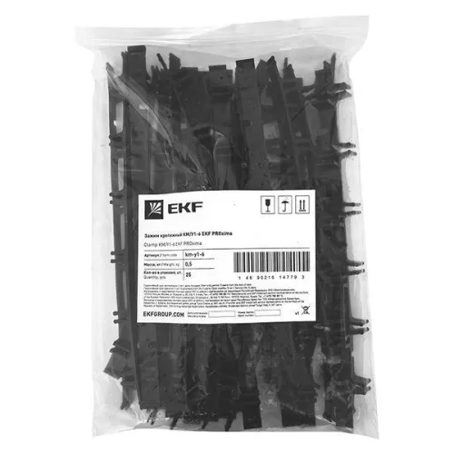 Зажим крепежный КМ/У1-6 EKF km-y1-6 фото 2