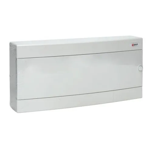 Щит распределительный навесной Unix 1х24мод. IP41 бел. дверь PROxima EKF ux-1x24-nw фото 9