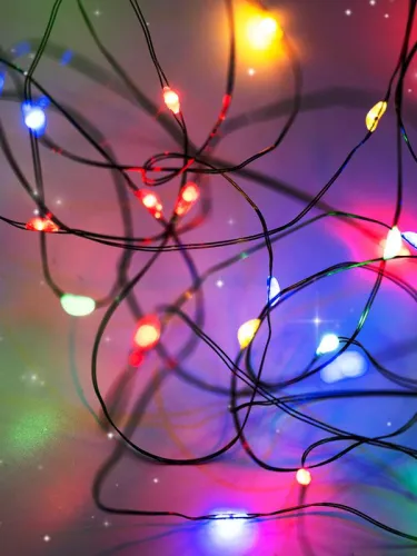 Гирлянда "Роса" DC-G06-120M 120 RGB microLED 12.1м. 8реж. 3хAA ФАZА 5059610 фото 2