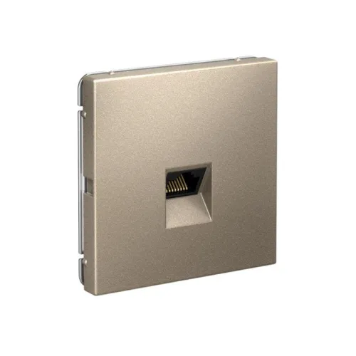 Розетка компьютерная ArtGallery RJ45 кат.5E механизм шампань SE GAL000583 фото 2