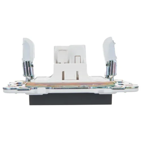 Выключатель 1-кл. SKANDY 10А SK-V07G с индикацией графит IEK SK-V10-1-10-K53 фото 3