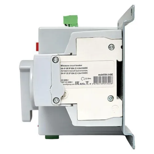 Устройство автоматического ввода резерва АВР 3п C 63А 400В MCB PROxima EKF ats-mcb-63c-3p-pro фото 6