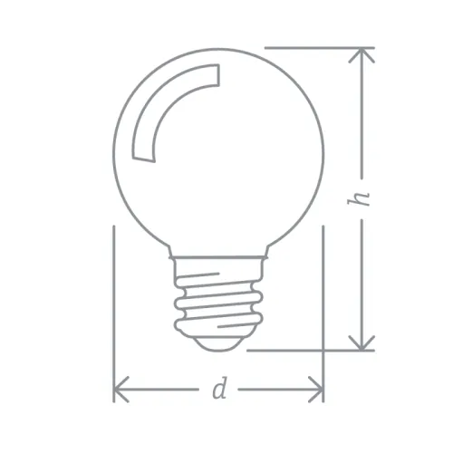 Лампа светодиодная 71 828 NLL-G45-1-230-G-E27 1Вт шар E27 176-264В зел. Navigator 71828 фото 3